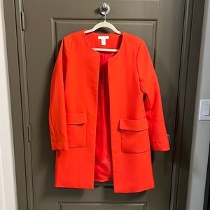 H&M Red Jacket - size 10 - Like New